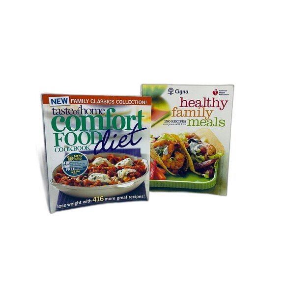 Healthy Family Meals Cookbook and Comfort Food Diet Cookbook - Picture 1 of 12